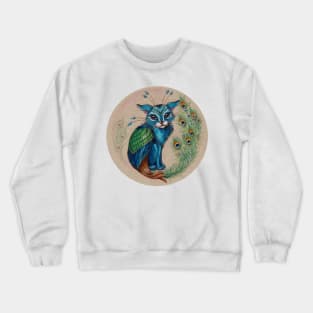 Kitty Feathers!! Crewneck Sweatshirt